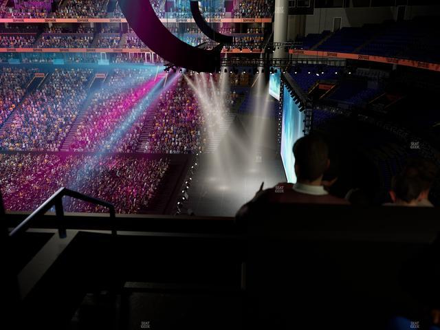 Bridgestone Arena - Section Suite Club 39 Seat View Bridgestone Arena - Section Suite Club 39 Seat View