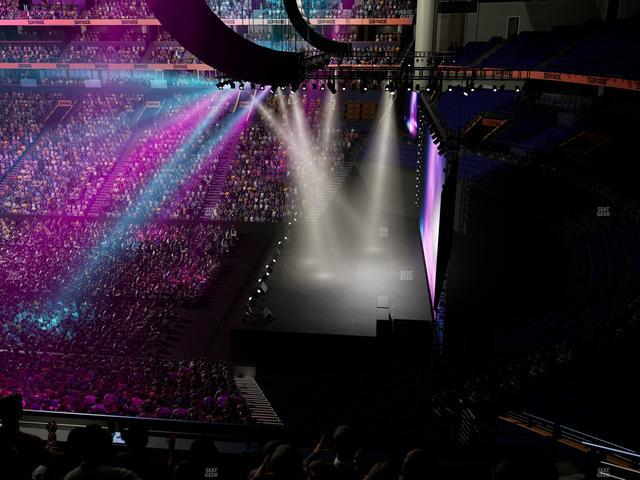 Bridgestone Arena - Section Suite Club 39 Seat View