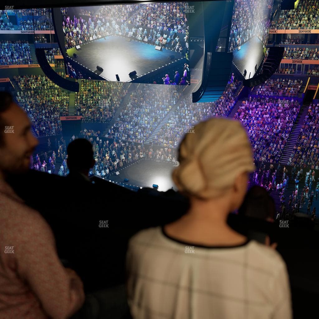 Bridgestone Arena - Section Suite Club 40 Seat View