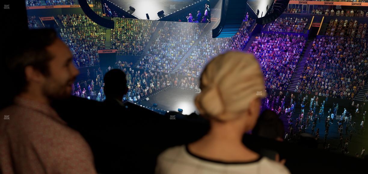 Bridgestone Arena - Section Suite Club 40 Seat View