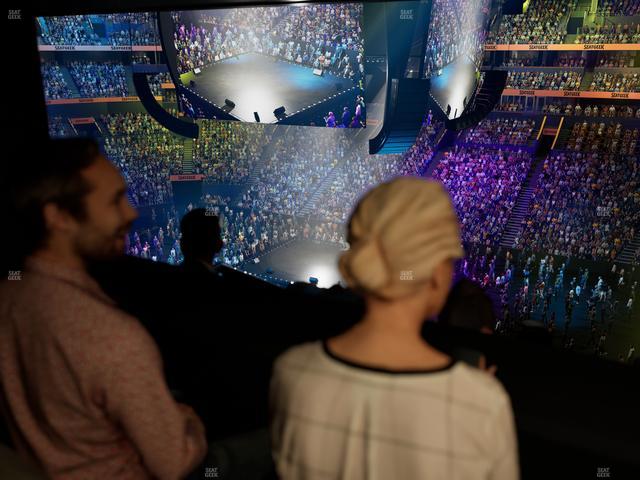 Bridgestone Arena - Section Suite Club 40 Seat View