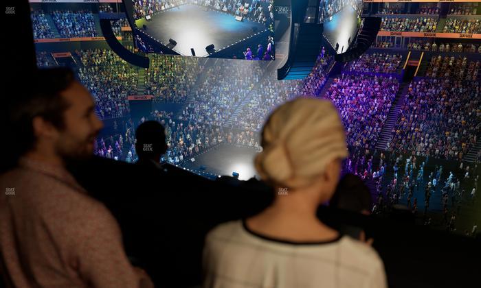 Bridgestone Arena - Section Suite Club 40 Seat View