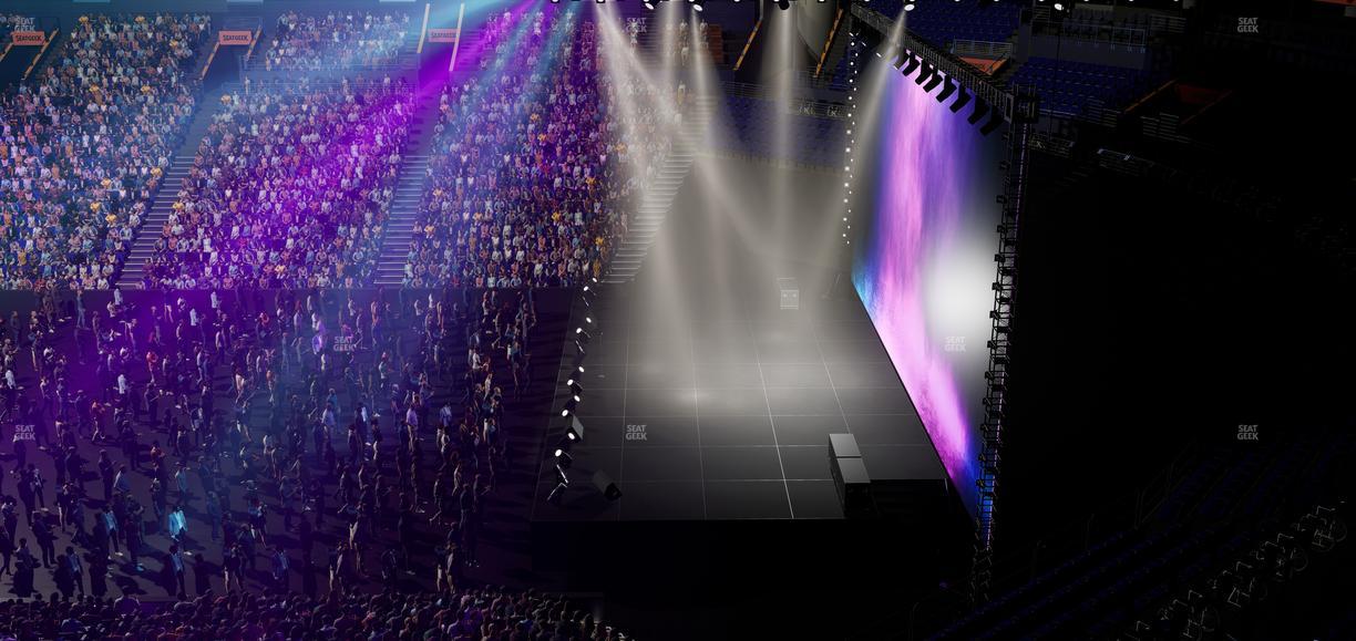 Bridgestone Arena - Section Suite Club 40 Seat View