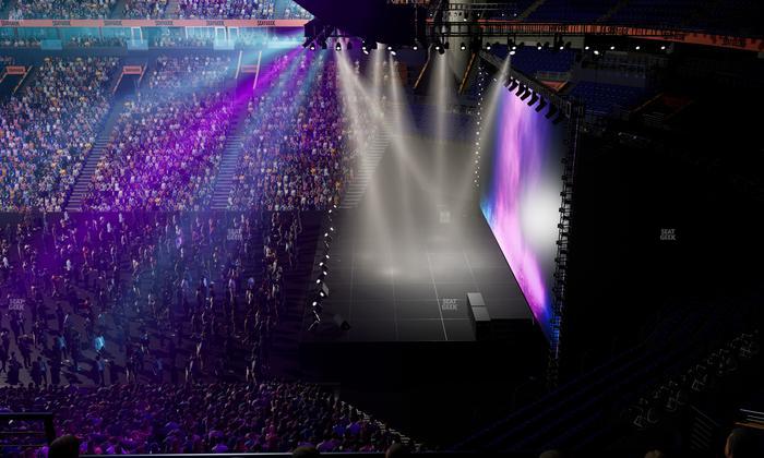 Bridgestone Arena - Section Suite Club 40 Seat View