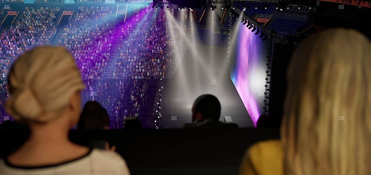 Bridgestone Arena - Section Suite Club 40 Seat View