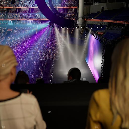 Bridgestone Arena - Section Suite Club 40 Seat View