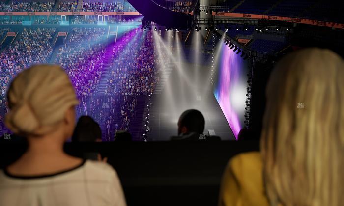 Bridgestone Arena - Section Suite Club 40 Seat View