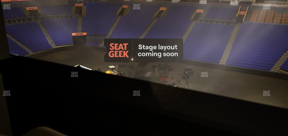 Bridgestone Arena - Section Suite Club 40 Seat View