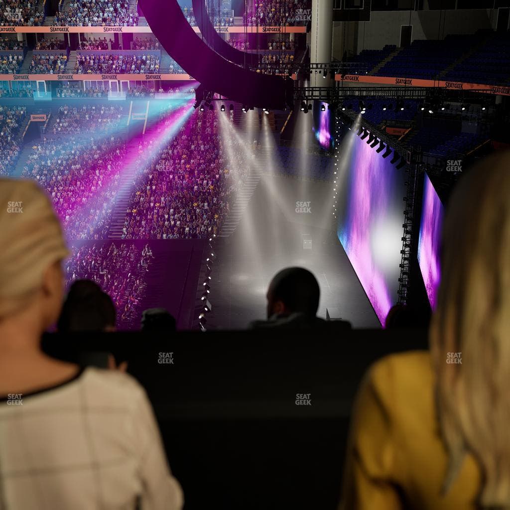 Bridgestone Arena - Section Suite Club 40 Seat View