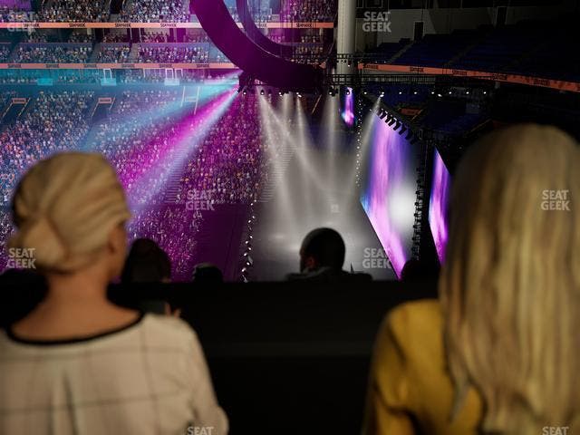 Bridgestone Arena - Section Suite Club 40 Seat View