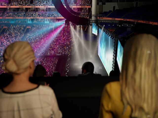 Bridgestone Arena - Section Suite Club 40 Seat View Bridgestone Arena - Section Suite Club 40 Seat View