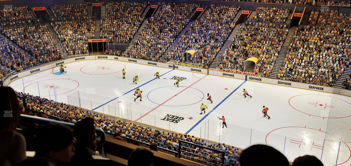 Bridgestone Arena - Section Suite Club 40 Seat View