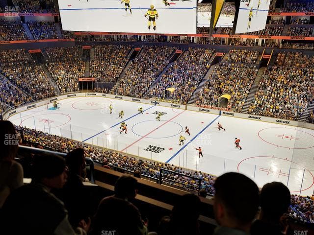 Bridgestone Arena - Section Suite Club 40 Seat View