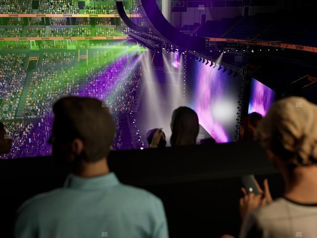 Bridgestone Arena - Section Suite Club 41 Seat View