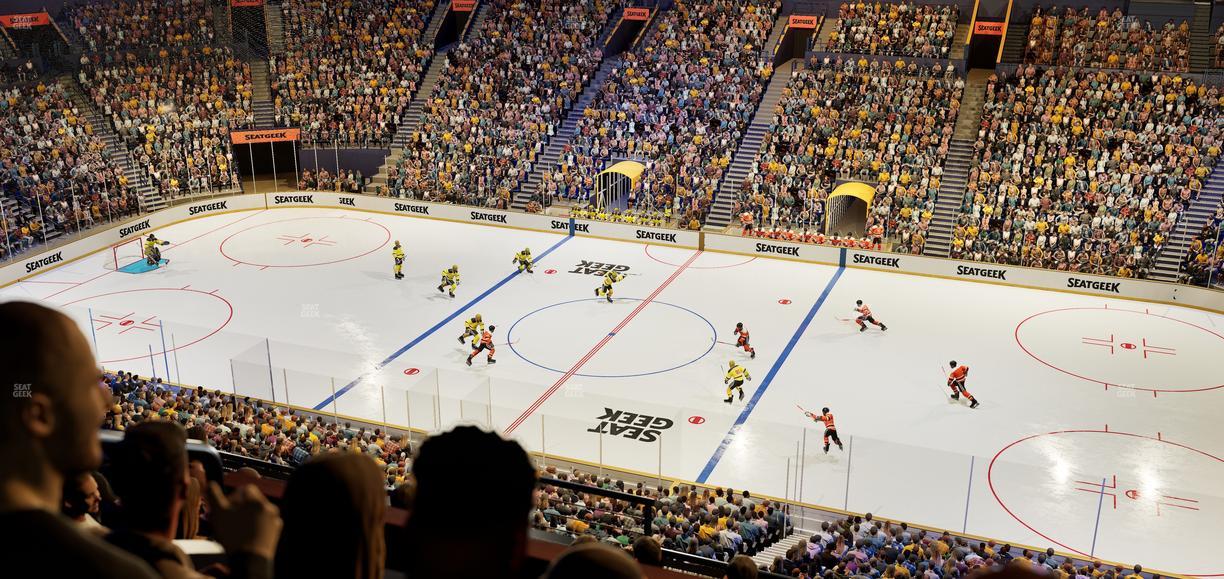Bridgestone Arena - Section Suite Club 41 Seat View