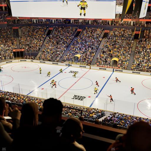Bridgestone Arena - Section Suite Club 41 Seat View