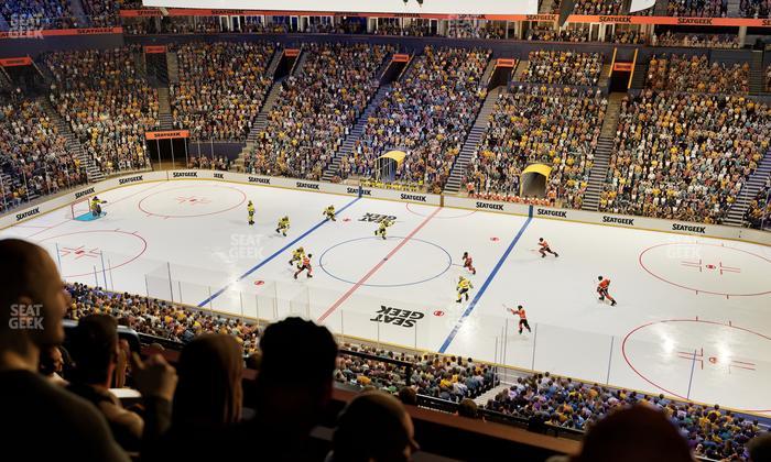 Bridgestone Arena - Section Suite Club 41 Seat View