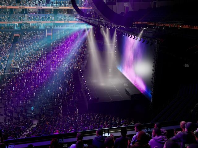 Bridgestone Arena - Section Suite Club 41 Seat View