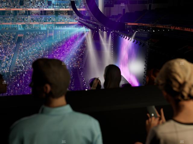 Bridgestone Arena - Section Suite Club 41 Seat View Bridgestone Arena - Section Suite Club 41 Seat View