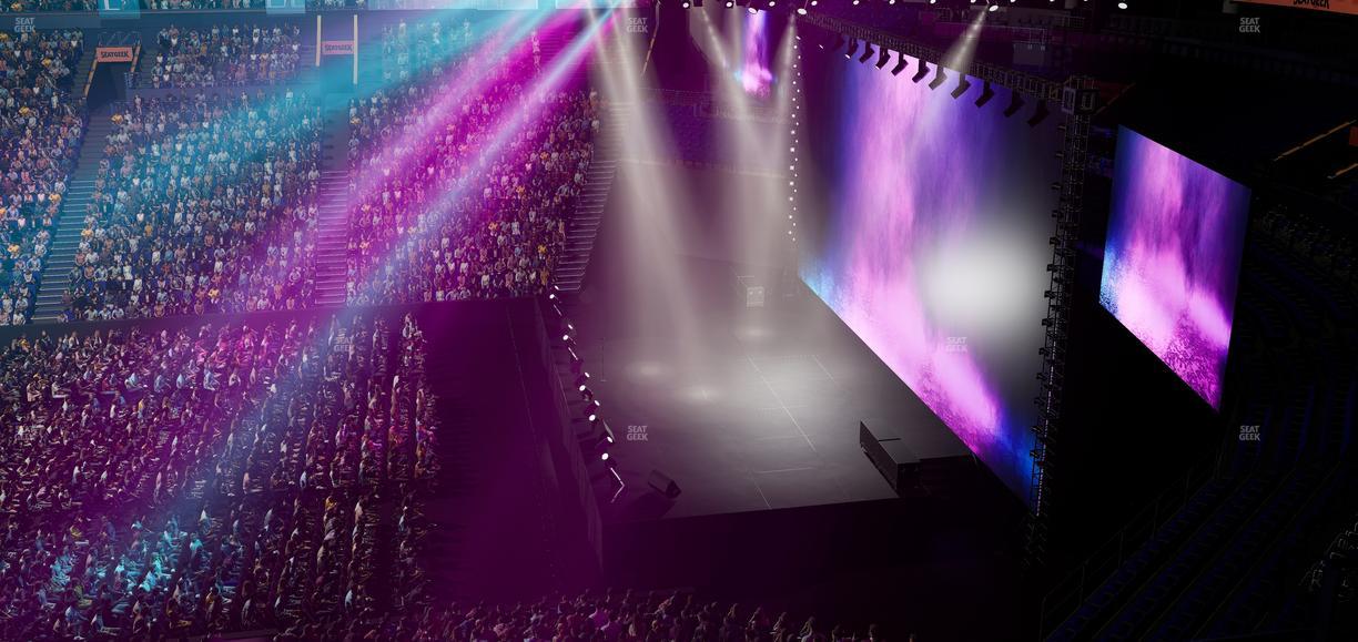 Bridgestone Arena - Section Suite Club 41 Seat View