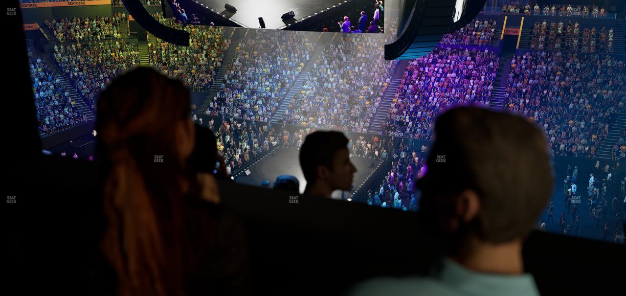 Bridgestone Arena - Section Suite Club 41 Seat View