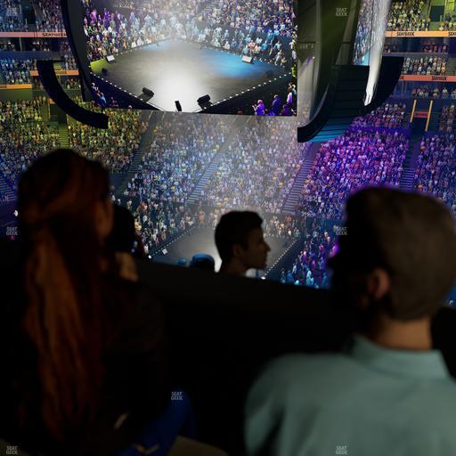 Bridgestone Arena - Section Suite Club 41 Seat View