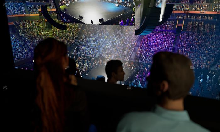 Bridgestone Arena - Section Suite Club 41 Seat View