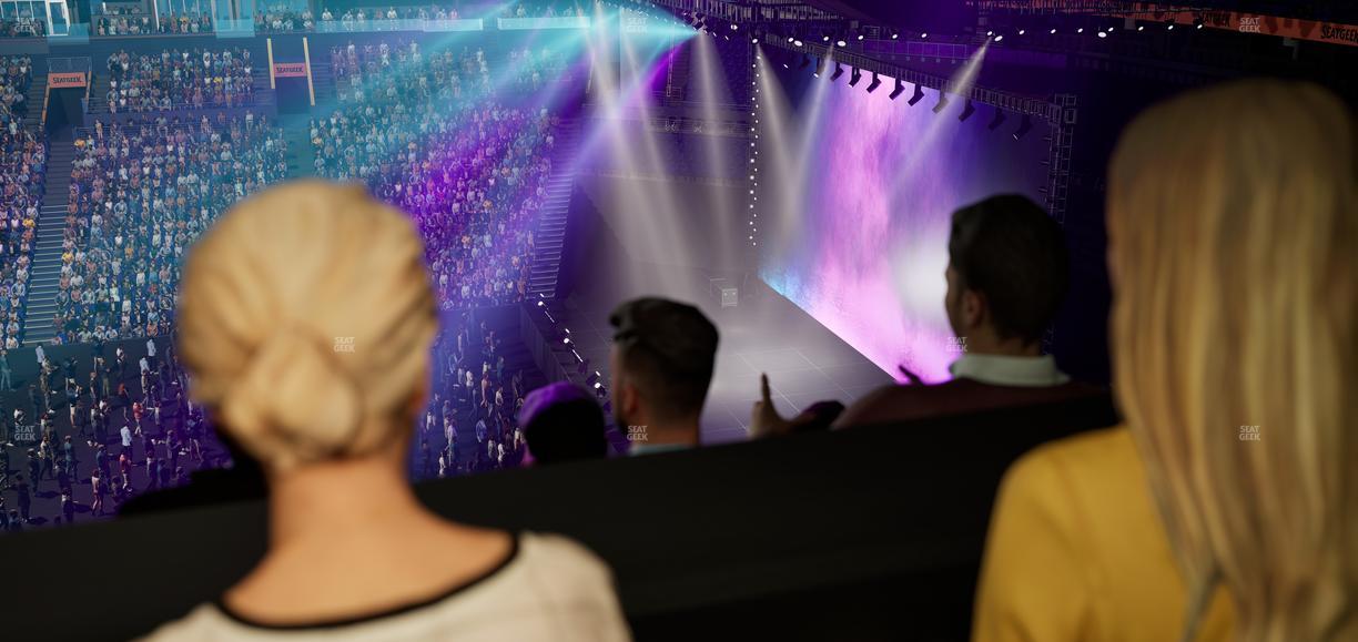 Bridgestone Arena - Section Suite Club 42 Seat View