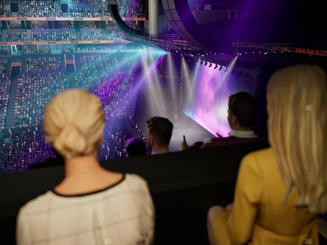 Bridgestone Arena - Section Suite Club 42 Seat View Bridgestone Arena - Section Suite Club 42 Seat View