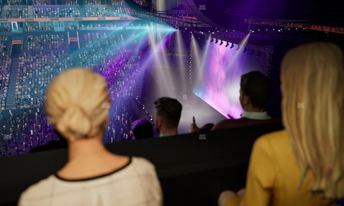 Bridgestone Arena - Section Suite Club 42 Seat View