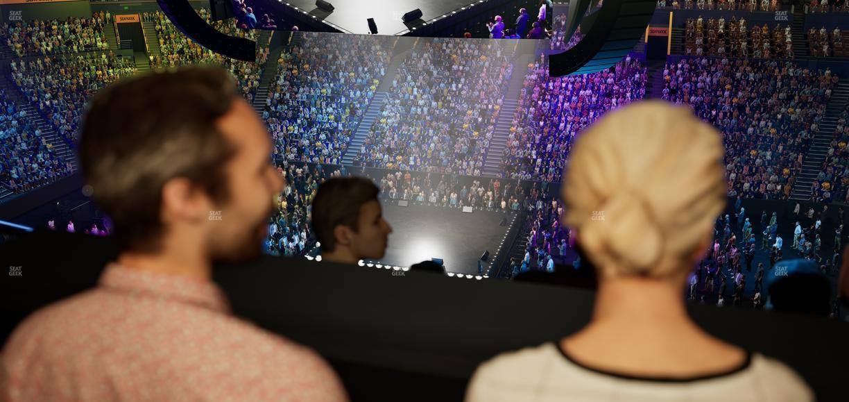 Bridgestone Arena - Section Suite Club 42 Seat View