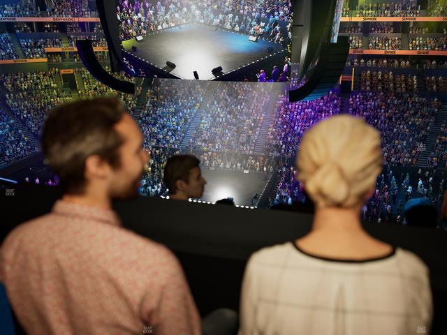 Bridgestone Arena - Section Suite Club 42 Seat View