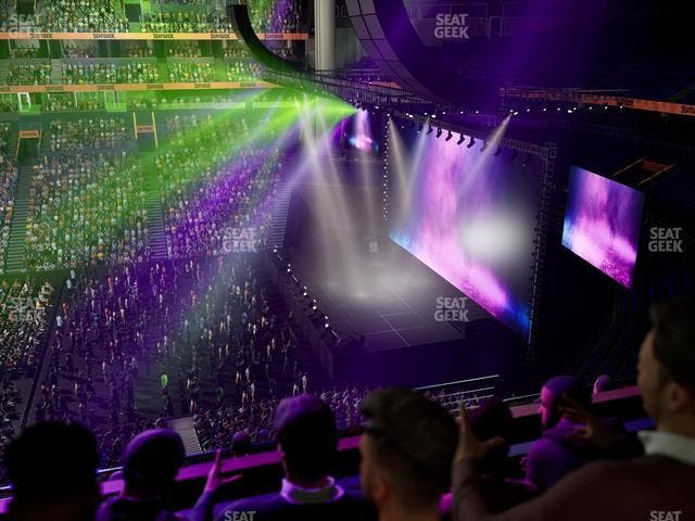 Bridgestone Arena - Section Suite Club 42 Seat View