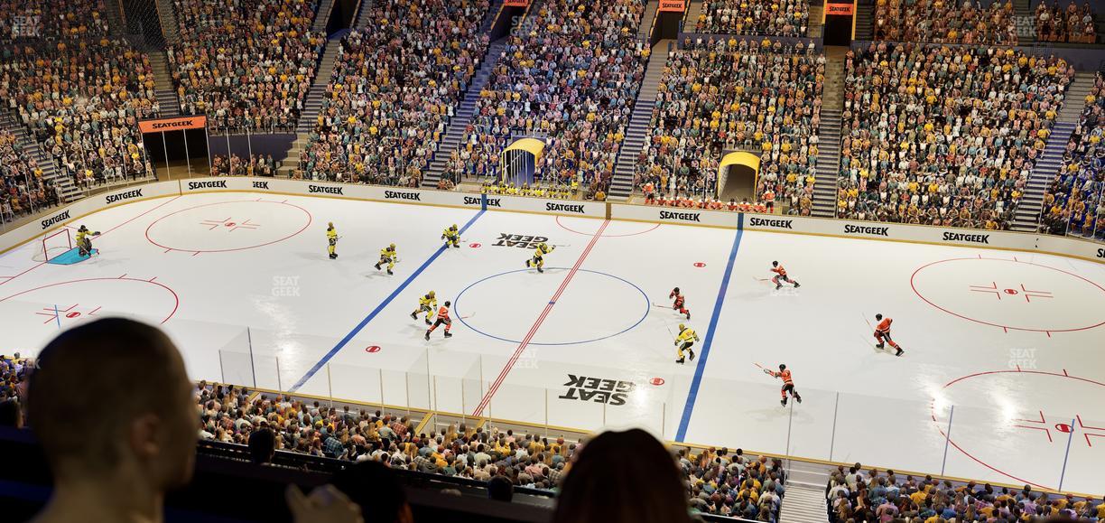 Bridgestone Arena - Section Suite Club 42 Seat View