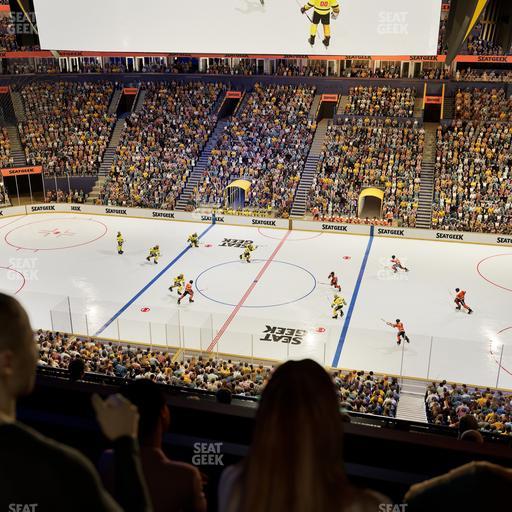 Bridgestone Arena - Section Suite Club 42 Seat View