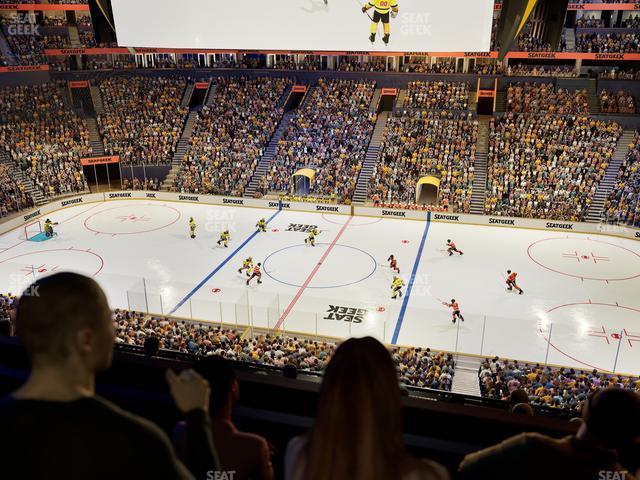 Bridgestone Arena - Section Suite Club 42 Seat View