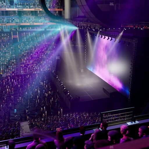 Bridgestone Arena - Section Suite Club 42 Seat View