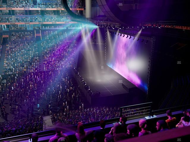 Bridgestone Arena - Section Suite Club 42 Seat View