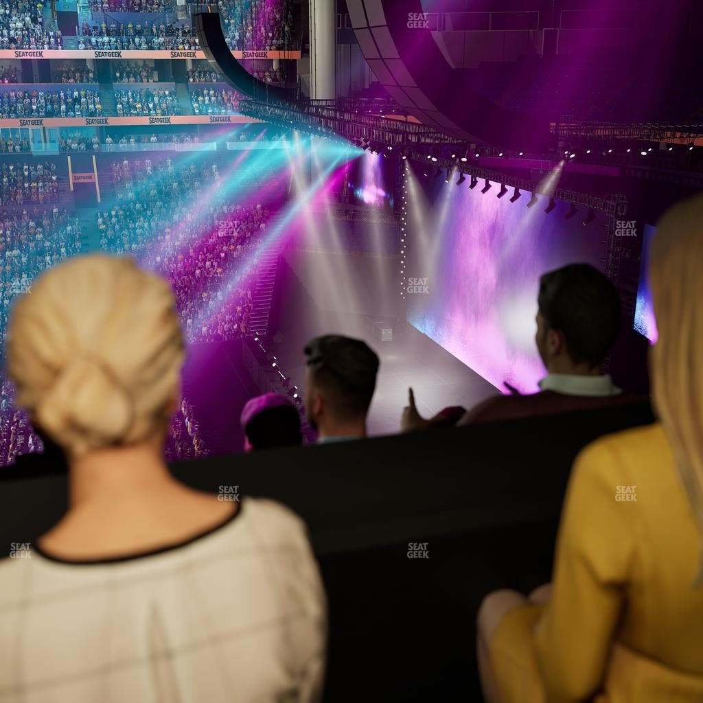 Bridgestone Arena - Section Suite Club 42 Seat View
