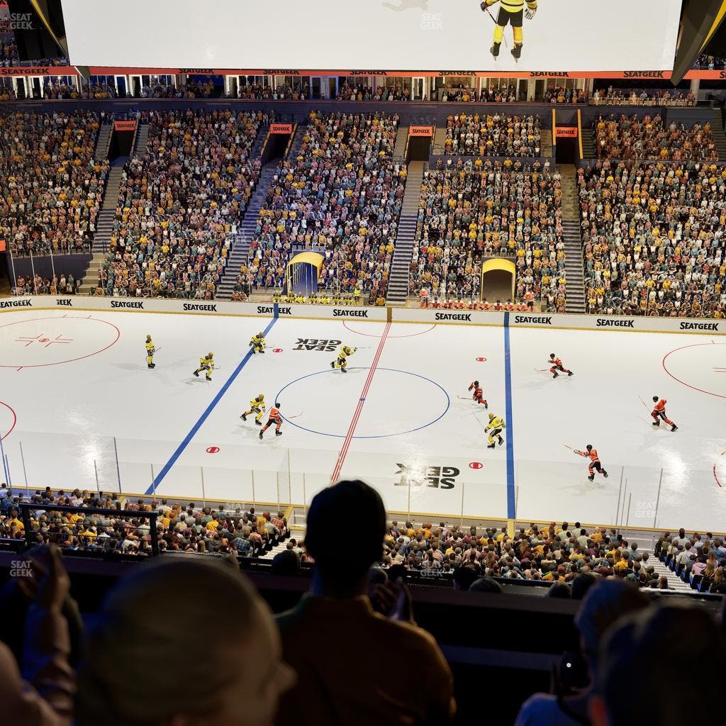 Bridgestone Arena - Section Suite Club 43 Seat View