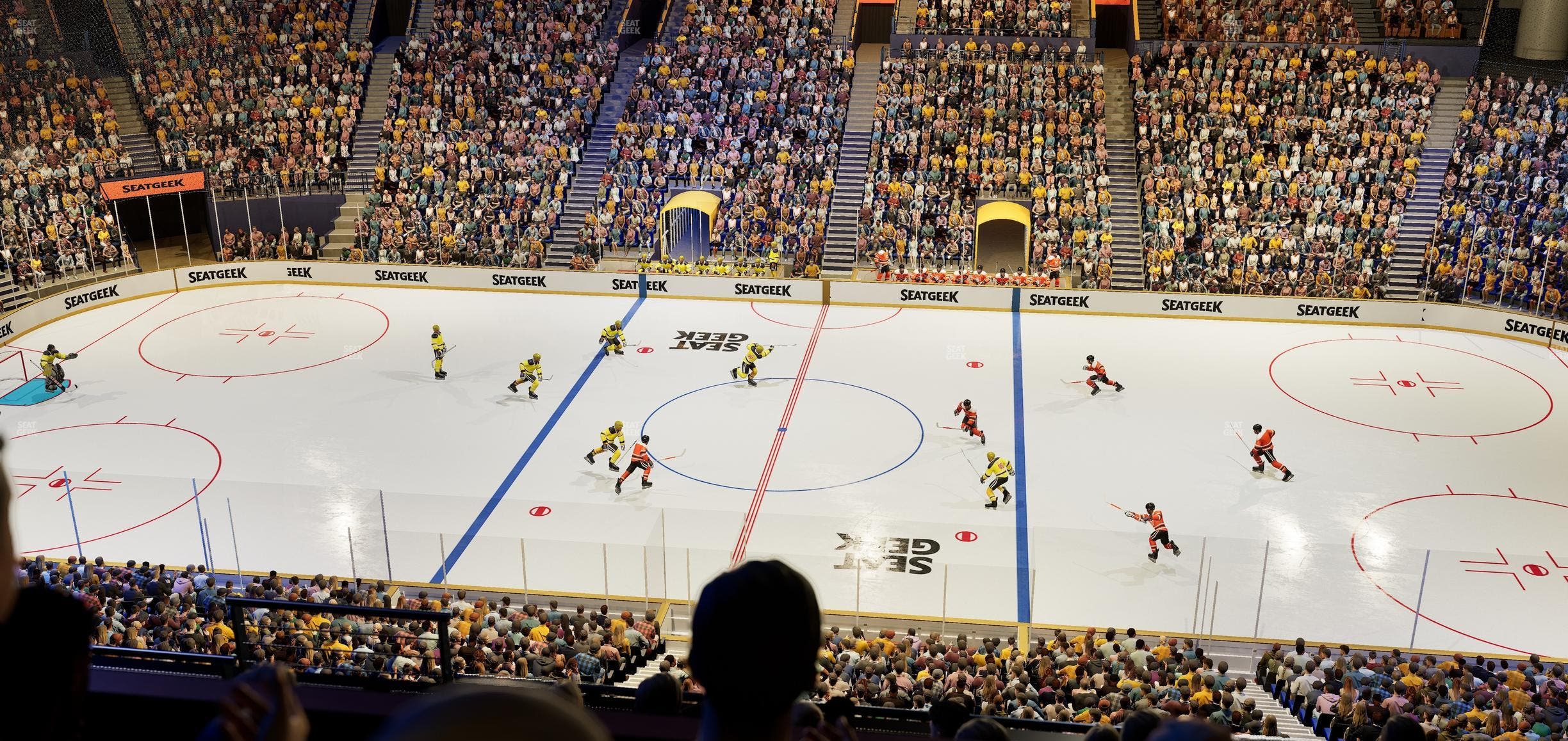 Bridgestone Arena - Section Suite Club 43 Seat View