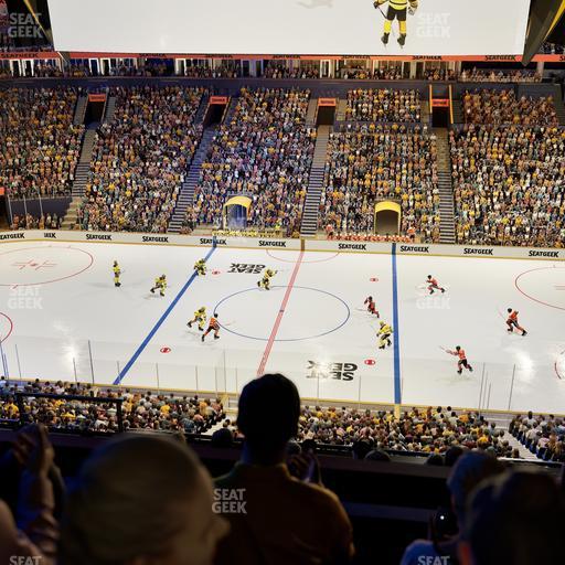 Bridgestone Arena - Section Suite Club 43 Seat View