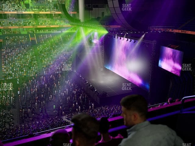 Bridgestone Arena - Section Suite Club 43 Seat View