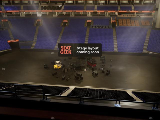 Bridgestone Arena - Section Suite Club 43 Seat View