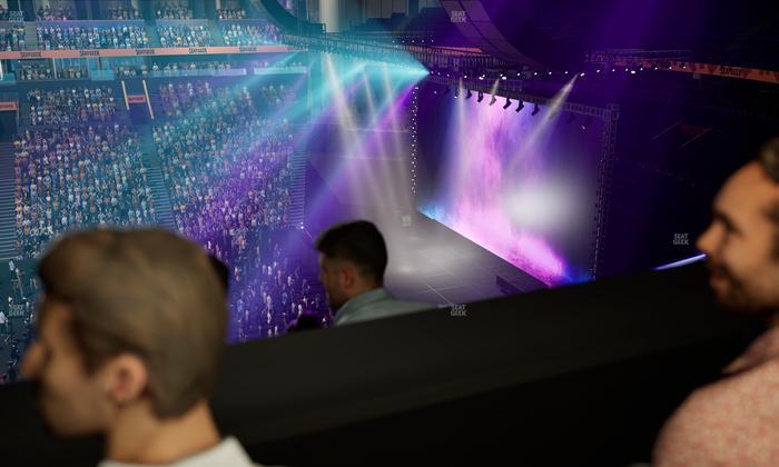 Bridgestone Arena - Section Suite Club 43 Seat View