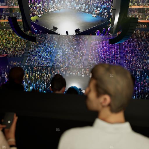 Bridgestone Arena - Section Suite Club 43 Seat View