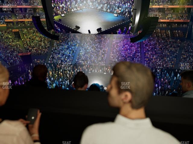 Bridgestone Arena - Section Suite Club 43 Seat View