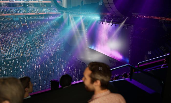 Bridgestone Arena - Section Suite Club 44 Seat View