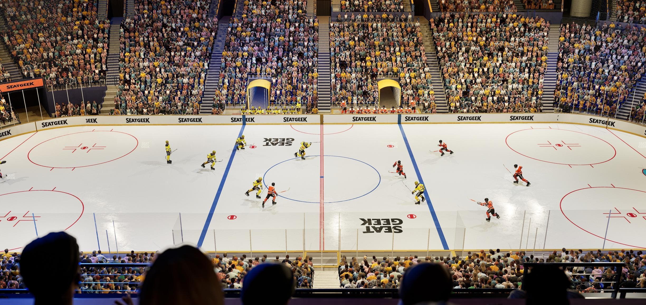 Bridgestone Arena - Section Suite Club 44 Seat View