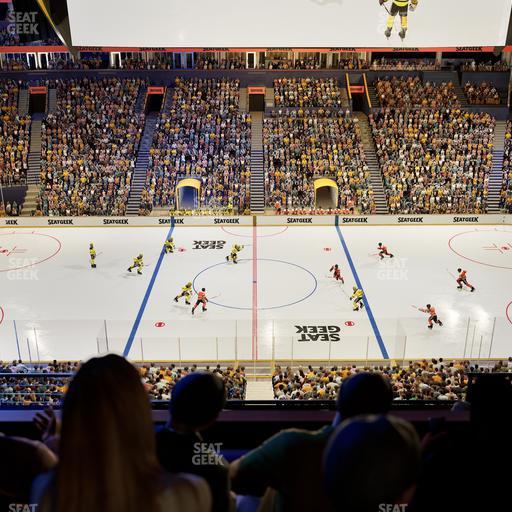 Bridgestone Arena - Section Suite Club 44 Seat View